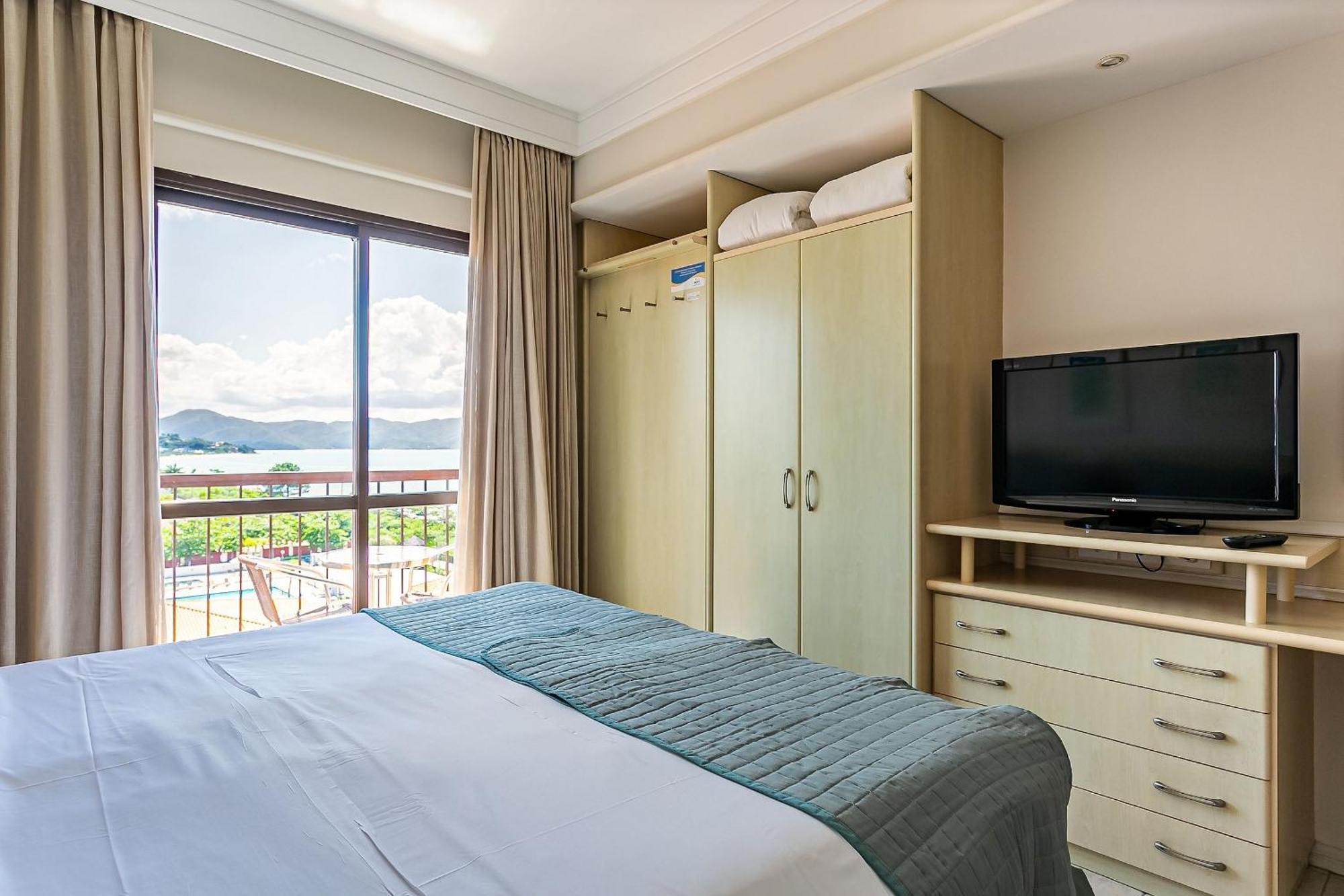 Resort Pe Na Areia - Studios Direto Com Proprietario Jbvjr Florianópolis Dış mekan fotoğraf