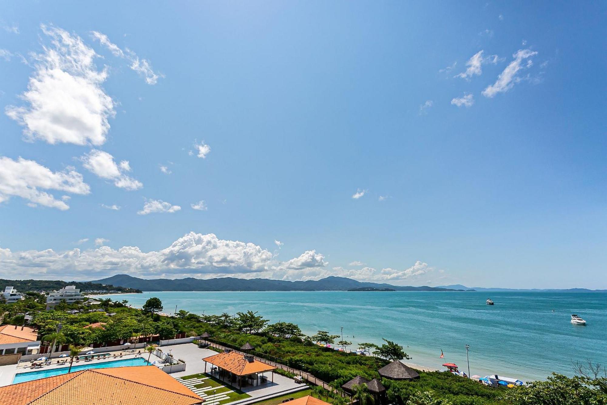 Resort Pe Na Areia - Studios Direto Com Proprietario Jbvjr Florianópolis Dış mekan fotoğraf