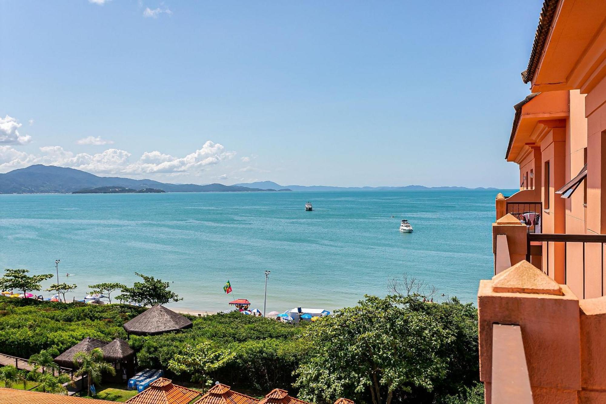 Resort Pe Na Areia - Studios Direto Com Proprietario Jbvjr Florianópolis Dış mekan fotoğraf