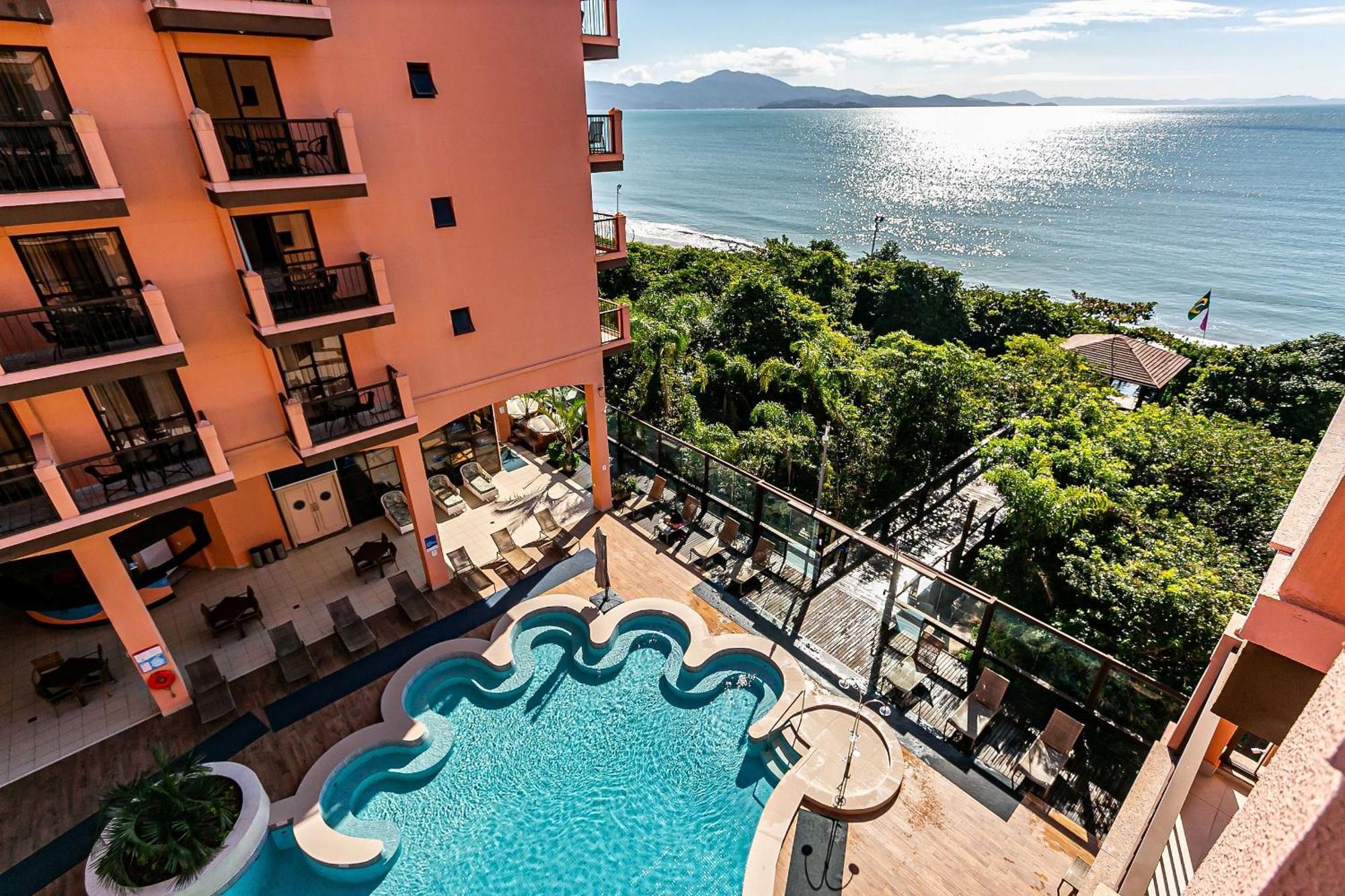 Resort Pe Na Areia - Studios Direto Com Proprietario Jbvjr Florianópolis Dış mekan fotoğraf