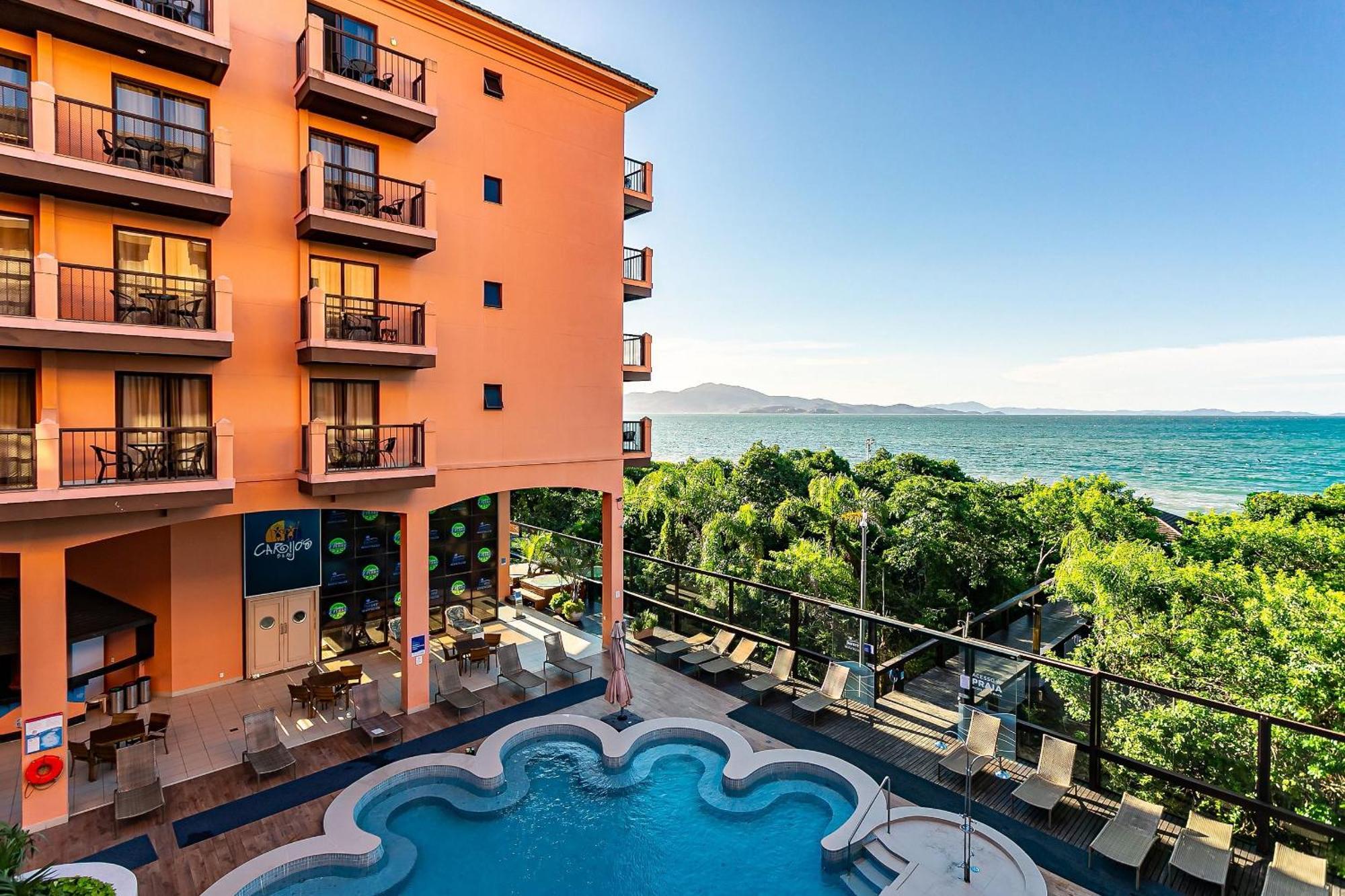 Resort Pe Na Areia - Studios Direto Com Proprietario Jbvjr Florianópolis Dış mekan fotoğraf