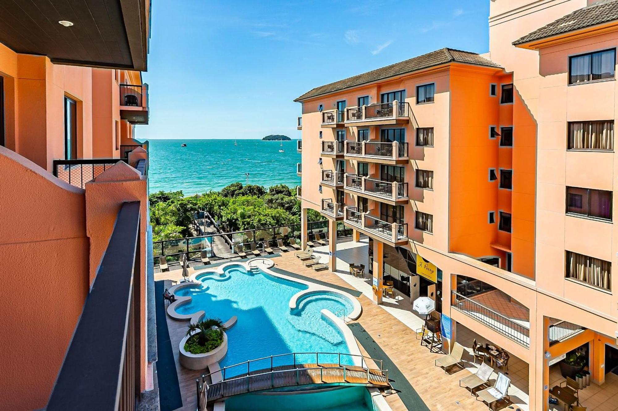 Resort Pe Na Areia - Studios Direto Com Proprietario Jbvjr Florianópolis Dış mekan fotoğraf