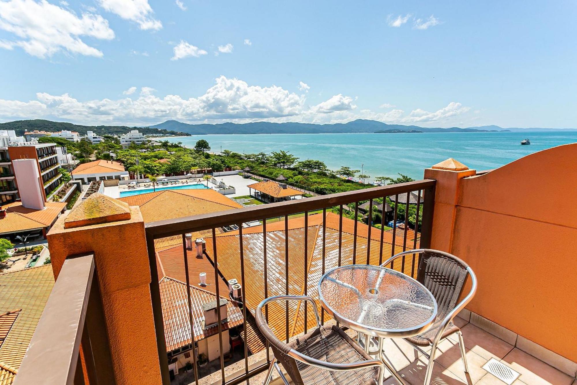 Resort Pe Na Areia - Studios Direto Com Proprietario Jbvjr Florianópolis Dış mekan fotoğraf