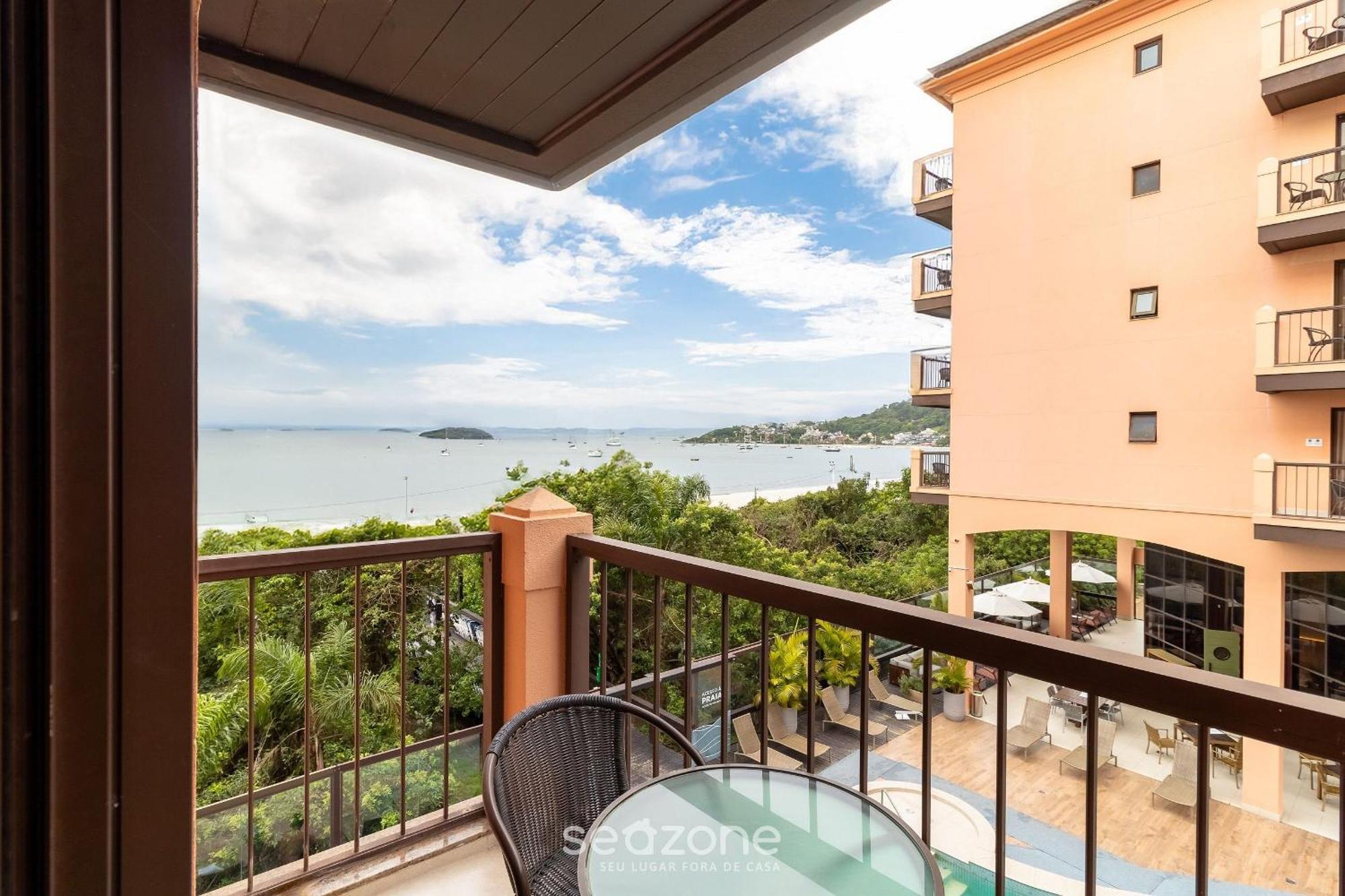 Resort Pe Na Areia - Studios Direto Com Proprietario Jbvjr Florianópolis Dış mekan fotoğraf
